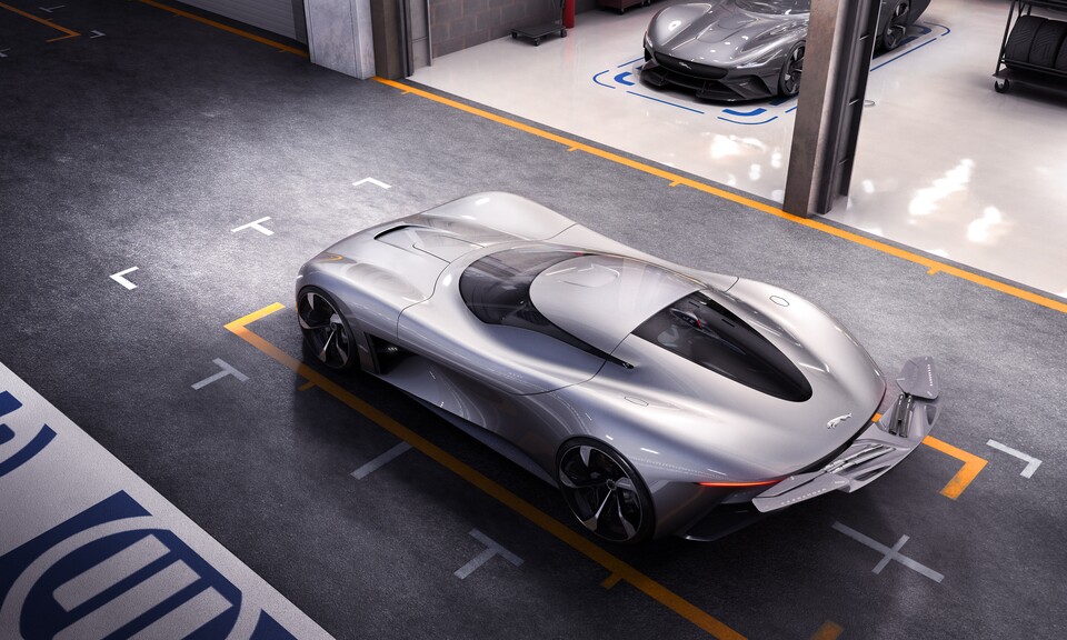 Dieser Jaguar-Sportwagen ist das neueste Mitglieder der &quot;Vision Gran Turismo&quot;-Familie.