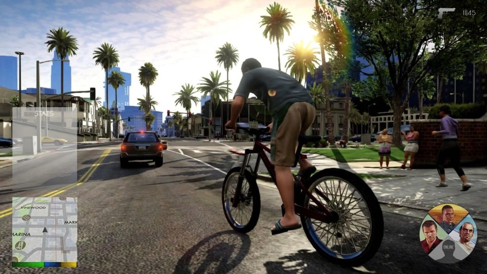 Grand Theft Auto 5 - Mockup des neuen HUD-Interfaces