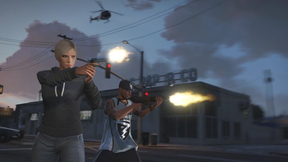 Grand Theft Auto Online benötigt Xbox Live Gold.