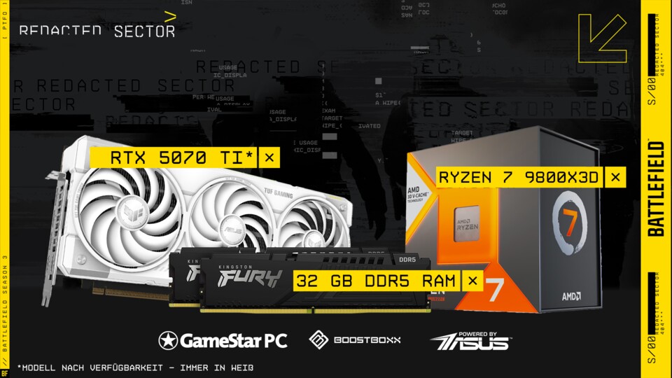 Im White Build mit passender RTX 5070 Ti macht der Rechner optisch und technisch einiges her.