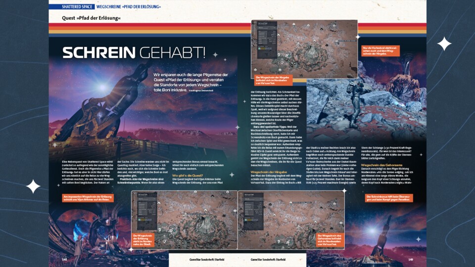 Auf 14 frisch befüllten Seiten findet ihr viele Guides zu Shattered Space und auch zu aktuellen Mods.