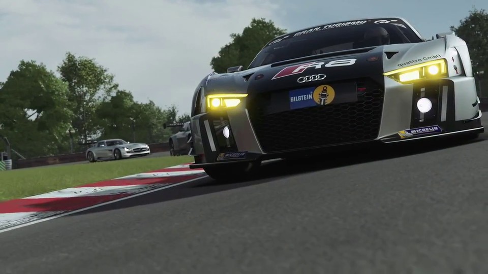 Das Rennspiel Gran Turismo Sport gehört zu den 50 bisher offiziell angekündigten Spielen für PlayStation VR.