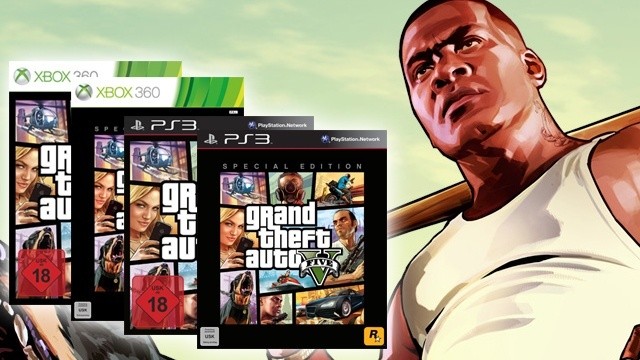 GTA 5 - Boxenstopp zur Standard- + Special Edition für PS3 + Xbox 360