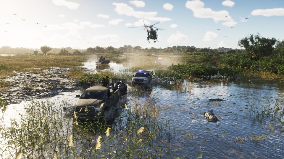 Welche Missionen in GTA 6 führen uns wohl in die Grassrivers. Auch dieses Gebiet wirkt riesig.