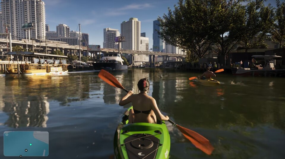 Ob E-Roller, Cross-Bikes, Kajaks oder Jetskis, GTA 6 ist voller unterschiedlicher Vehikel. (Quelle: Netflix)