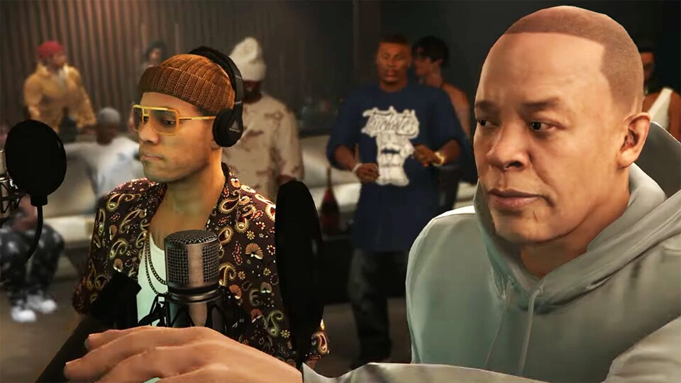 In der neuen GTA Online-Erweiterung geben sich nicht nur Dr. Dre und Anderson.Paak die Ehre, sondern auch Eminem.