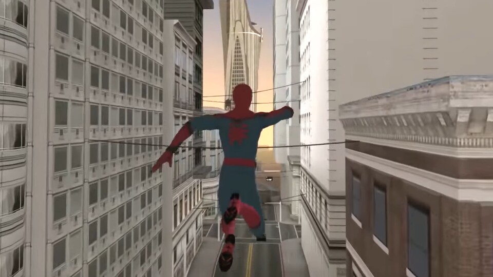 Ein Fan lässt Spider-Man durch San Fierro schwingen.