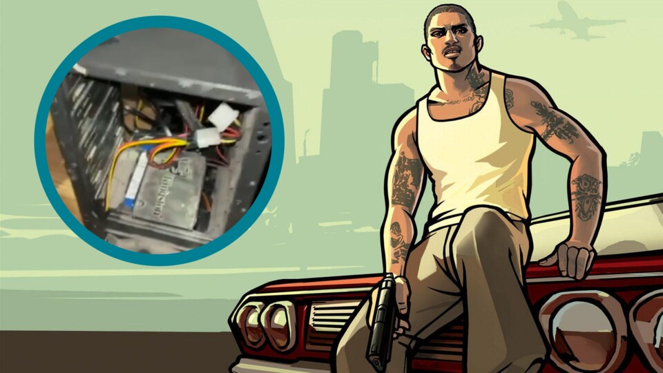 Wenn man seinen PC kurzschließt, um GTA: San Andreas zu spielen, dann hat das schon etwas leicht Ironisches.