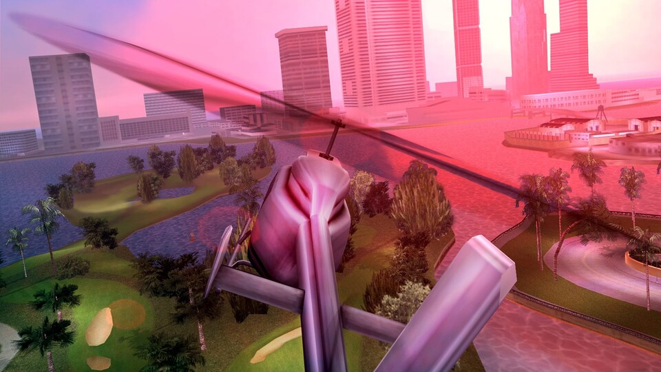GTA: Vice City - Ob zu Land, in der Luft oder im Wasser, das Missionsdesign glänzt stets mit Abwechslung. 