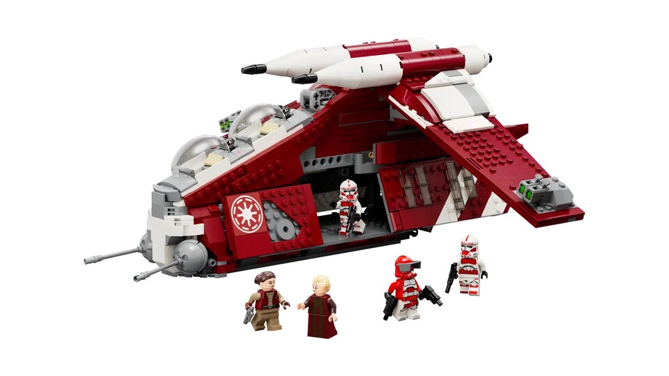 Gunship der Coruscant-Wachen (Quelle: Lego.com)
