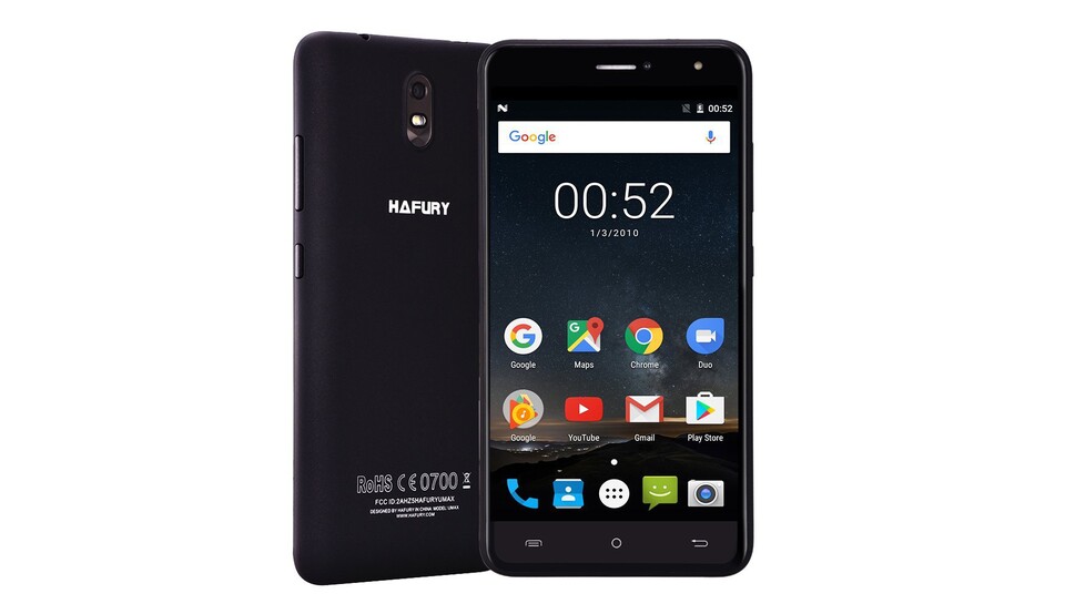 Das Hafury Umax Smartphone ist vor allem für Einsteiger geeignet.