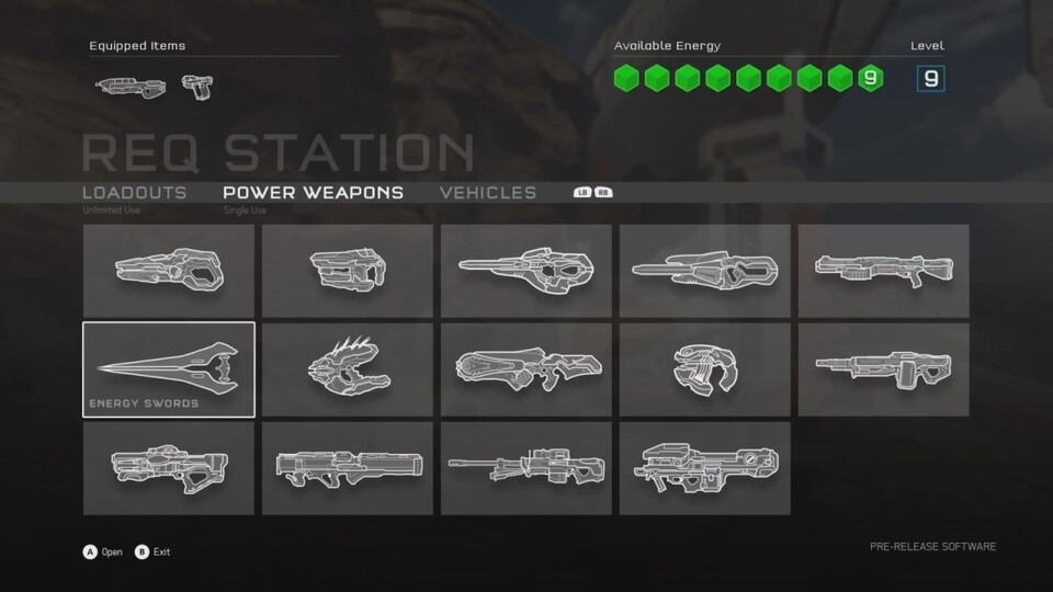 Während eines Warzone-Matches wählt man in diesem Bildschirm seine REQ-Waffen aus.