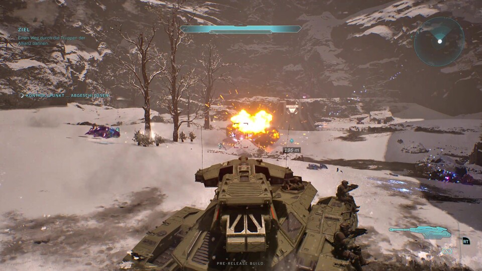 Die Schussfrequenz des Scorpion-Panzers wurde im Vergleich zum Original etwas erhöht, Treffer sind nun deutlich effektvoller.