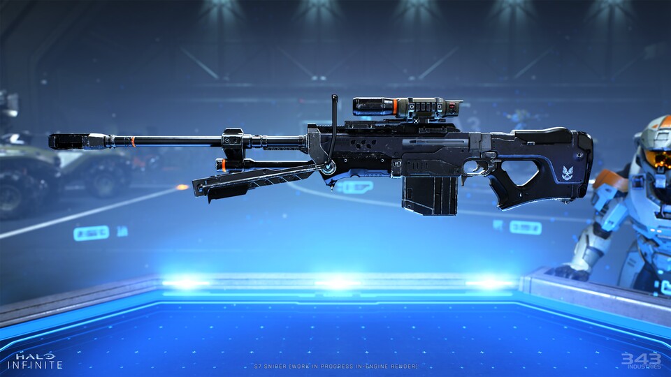 Das Scharfschützengewehr gehört zu den beliebtesten Waffen der Halo-Reihe.