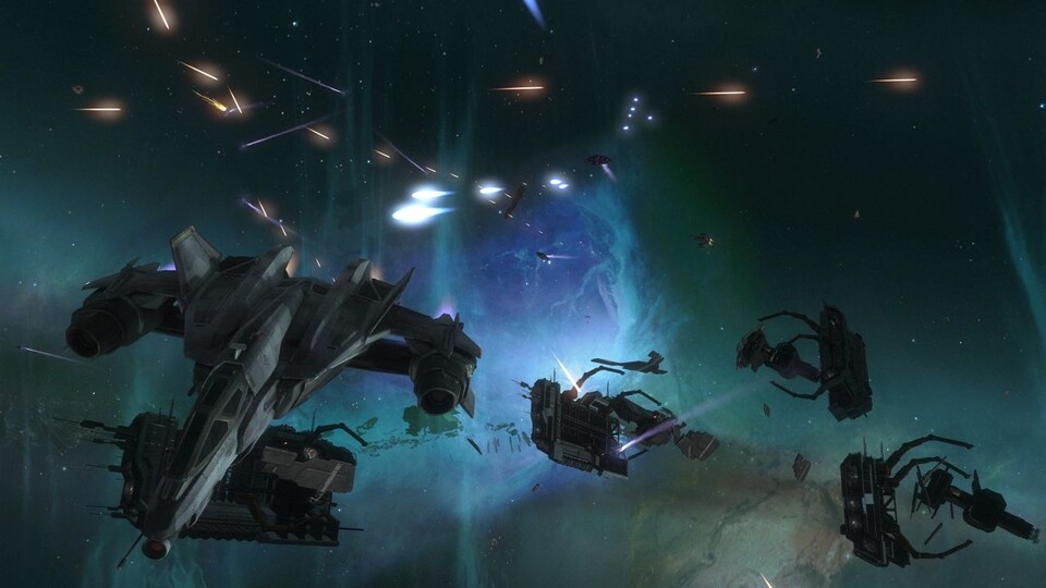 Halo: Reach: Neu für die Halo-Serie sind die Raumschlachten über Reach.