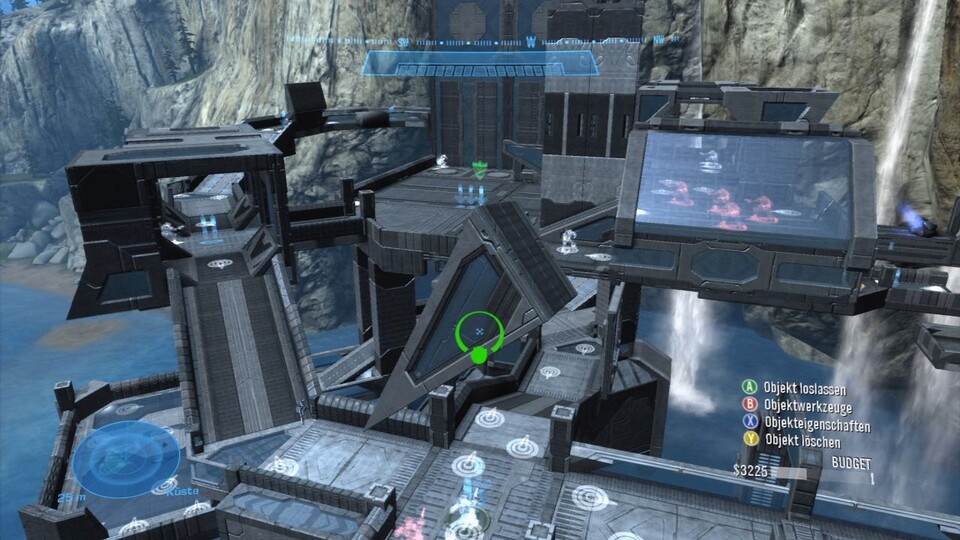 Halo: Reach: Der Schmiede-Modus bietet zig verschiedene Bauteile und Einstellungsmöglichkeiten.