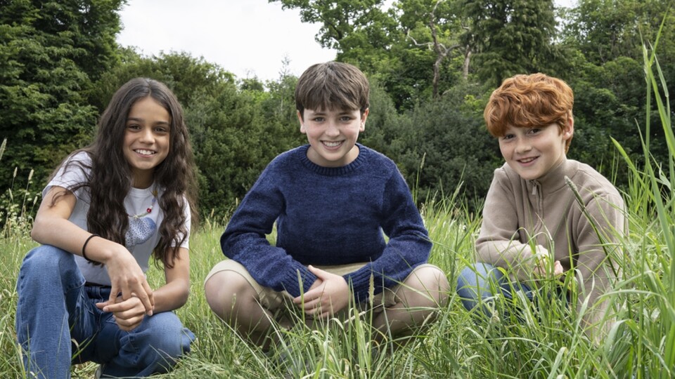 Hermine, Harry und Ron. (Foto: Aidan Monaghan © HBO)