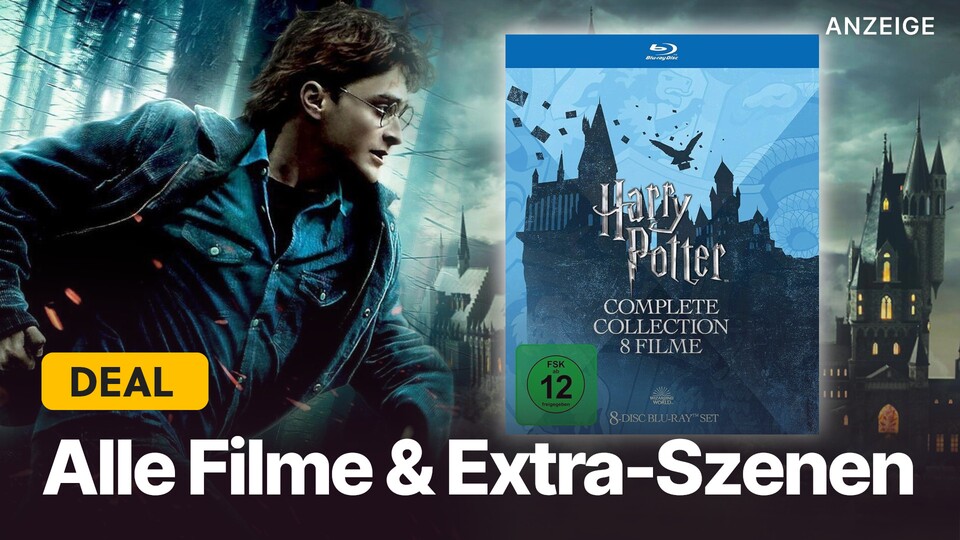 Durch den 2. Amazon Prime Day könnt ihr euch jetzt alle Harry Potter-Filme inklusive Extras günstig auf DVD oder Blu-ray schnappen.