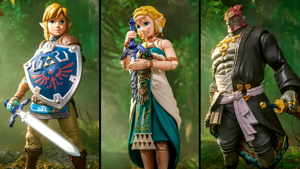 Ein größerer Blick auf die Figuren. So schön wie die sind, ist der Hype deutlich mehr gerechtfertigt.
