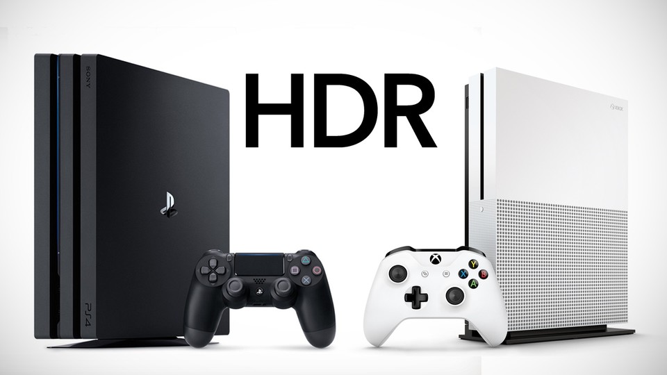 Die PS4 Pro und die Xbox One S sind die ersten Konsolen, die HDR unterstützen.