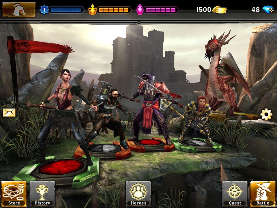 Heroes of Dragon Age erscheint für Android und iOS.