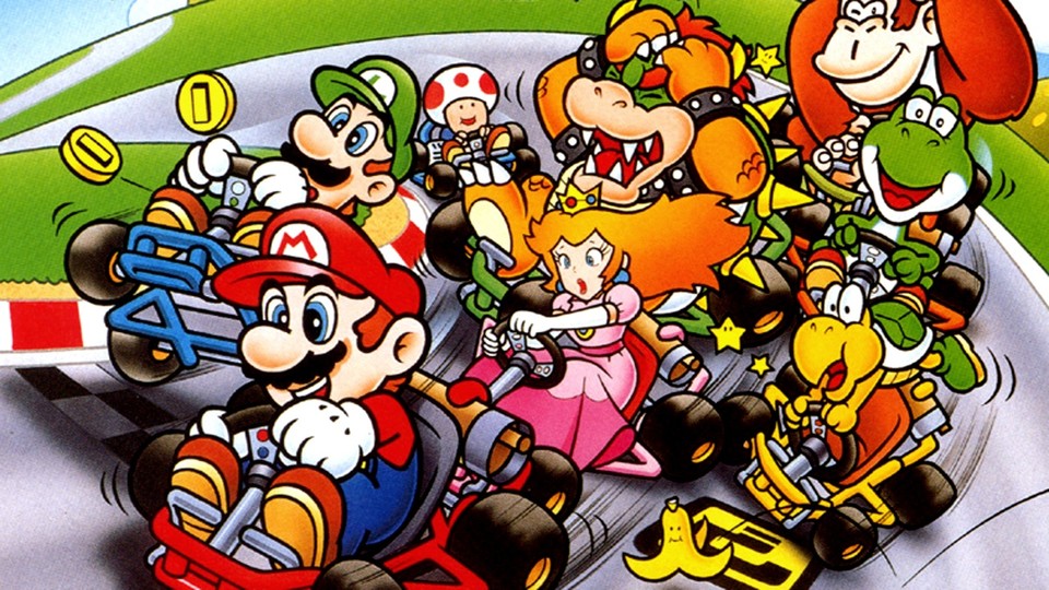 Ein Hacker hat eine Version von Super Mario Kart repariert, die über geschnittene Inhalte verfügt. 