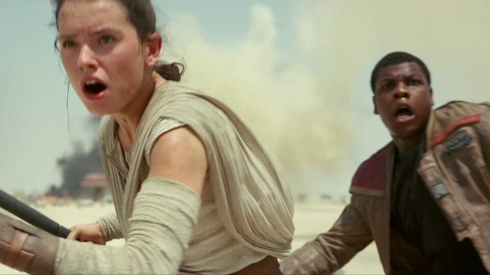 Star Wars: Episode 7 - TV-Spot: Harrison Ford und Daisy Ridley gegen die Dunkle Macht