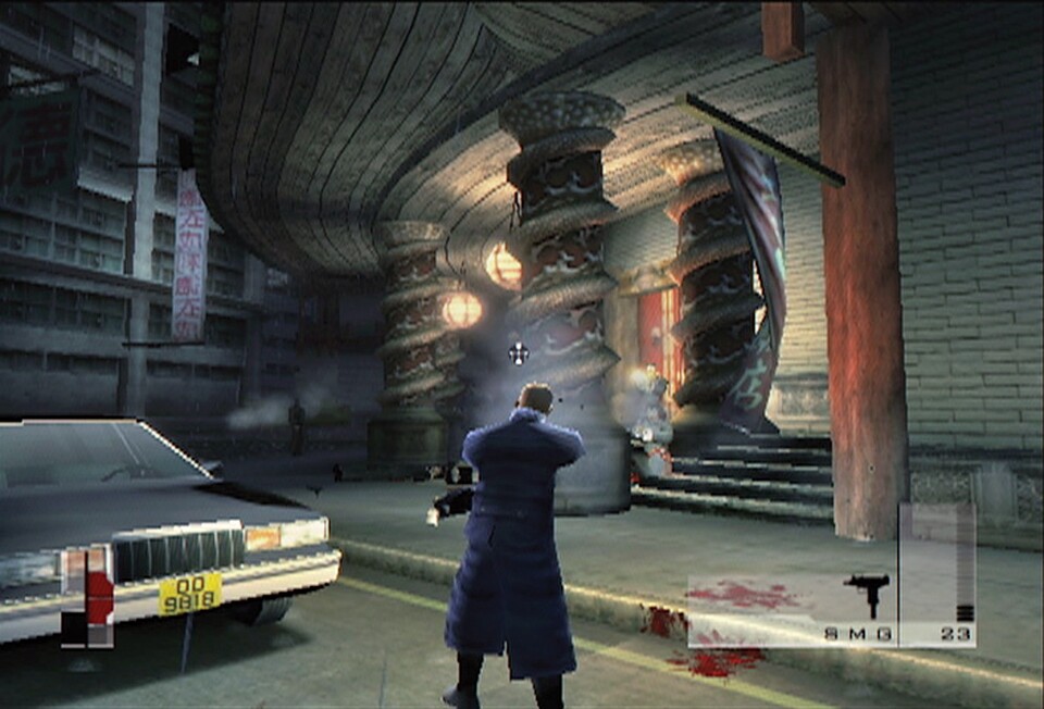 Offene Feuergefechte mit der japanischen Mafia enden meistens tödlich. Screen: Xbox