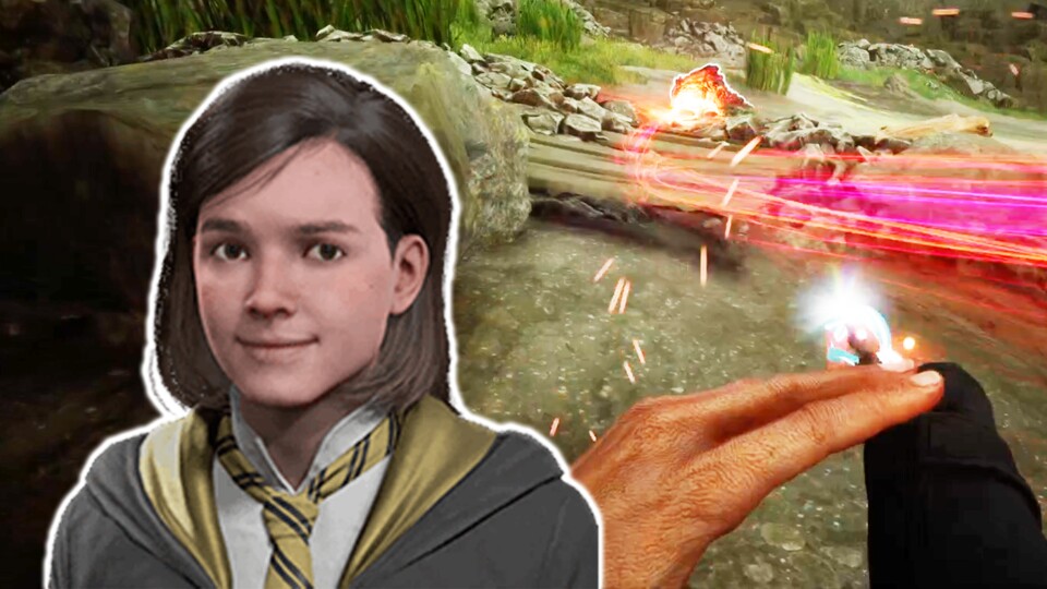Hogwarts Legacy könnt ihr per Mod auch in Ego-Perspektive spielen (Hintergrundbild: Sh4ii, curseforge.com)