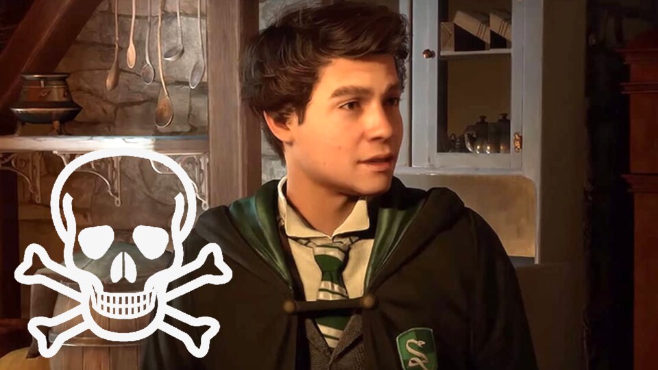 Armer Sebastian. Im Video eines Reddit-Users hat der beliebte Slytherin ins Gras gebissen.