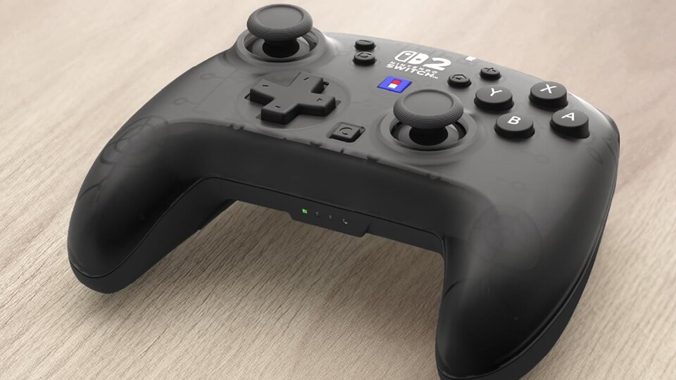Oberflächlich sieht der Horipad Turbo Controller dem Switch 2 Pro Controller sehr ähnlich, vor allem in der schwarzen Version.