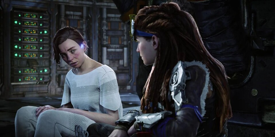 Es dauert lange, bis Beta und Aloy einander verstehen.