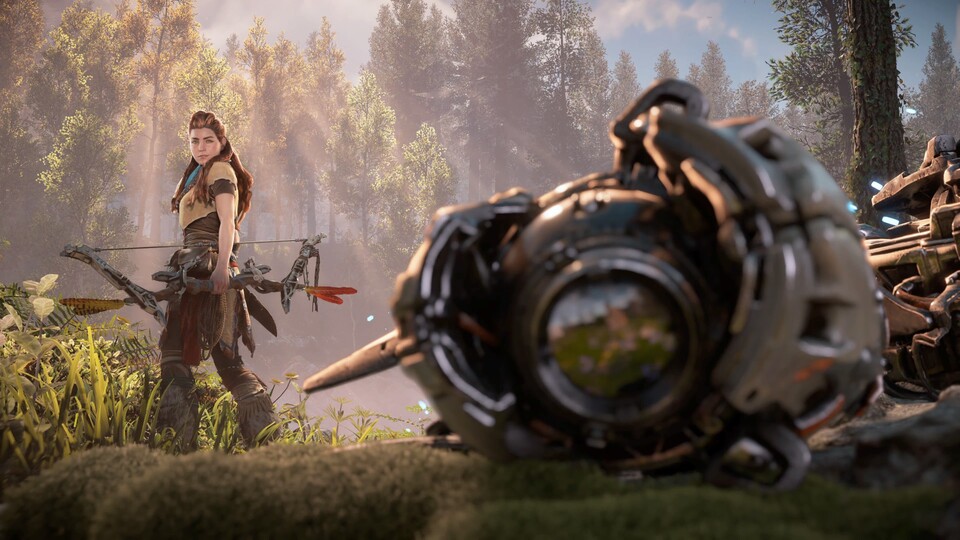 Horizon Zero Dawn Remastered bietet nicht nur neue Lichteffekte, auch die Charaktere und ihre Animationen wurden überarbeitet.