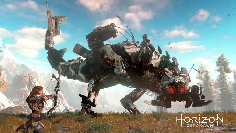 Horizon: Zero Dawn ist eine der Neuankündigungen der E3 2015. Das Actionspiel setzt auf Dinosaurier-Roboter und packende Kämpfe.