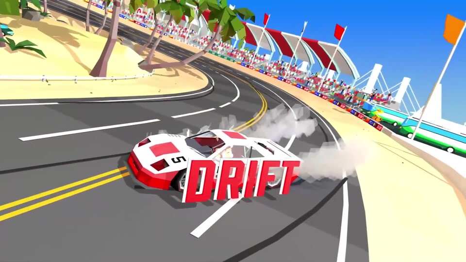 Hotshot Racing - Kurzes Gameplay aus dem Arcade-Racer - Kurzes Gameplay aus dem Arcade-Racer