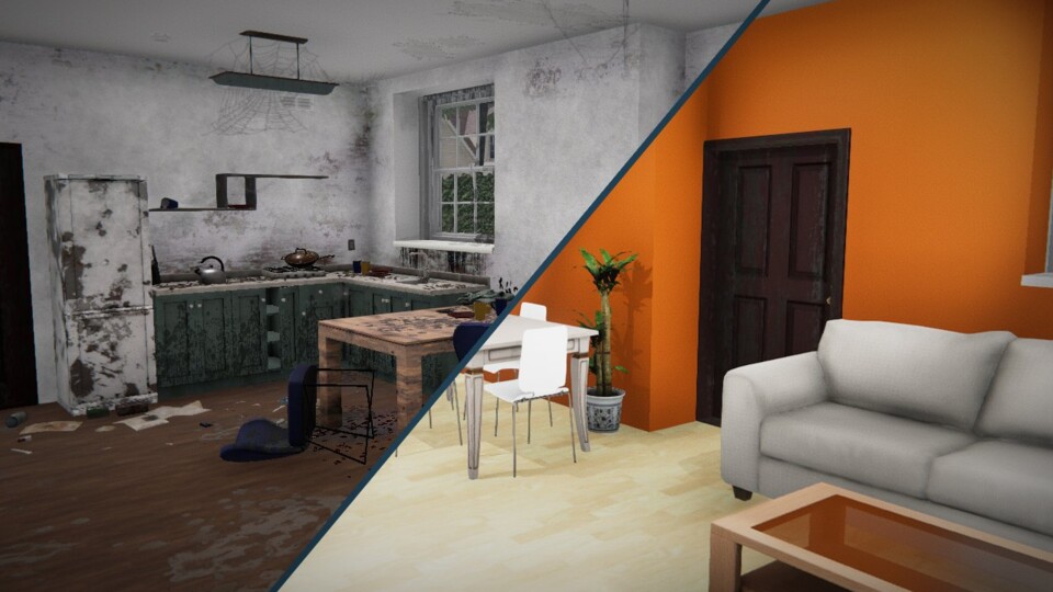 Manchmal dauert es bis Steam-Hits auf der Konsole erscheinen. So auch bei dem absurden House Flipper.