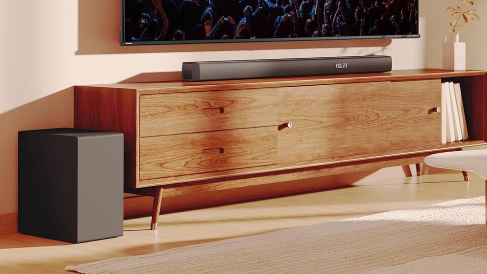 Eine Soundbar ist mit Subwoofer ein gutes Stück mächtiger.