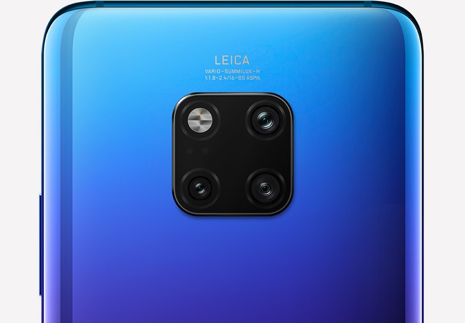 Die Leica-Triple-Kamera auf der Rückseite des Huawei Mate20 Pro ist eine der besten unter den Smartphones.