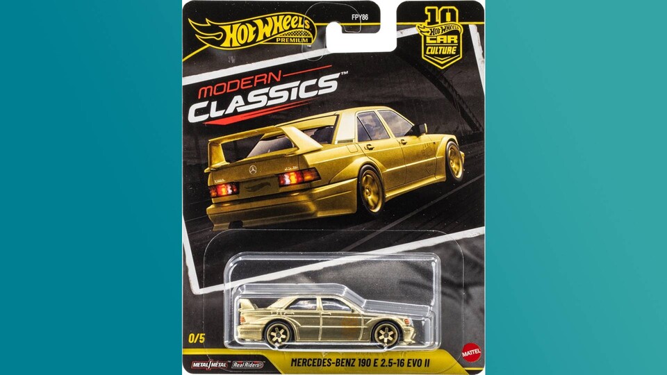 Der Mercedes-Benz 190 E 2.5-16 Evo II ist aktuell eines der begehrtesten Chase Cars. (Bild: HWTreasure)