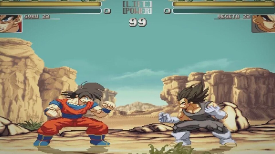 Hyper Dragon Ball Z könnt ihr kostenlos spielen.
