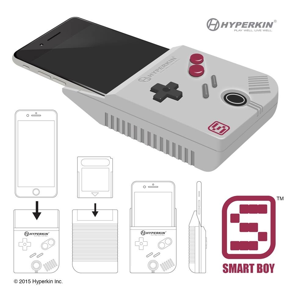 Der Hyperkin Smart Boy ist doch Realität: Einst noch als April-Scherz abgetan, wurde die Game-Boy-Smartphone-Hülle nun auf der E3 2016 vorgestellt.