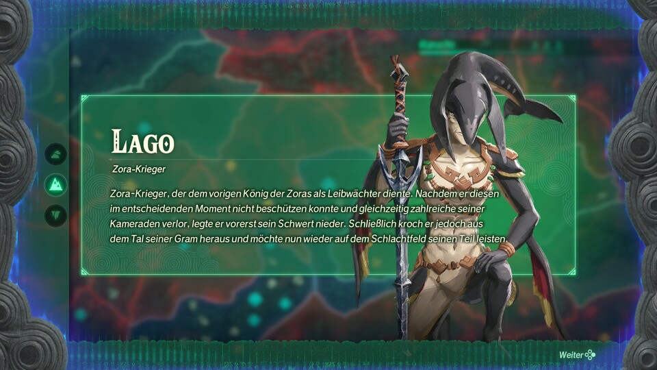 So sieht der Zora-Krieger Lago aus.