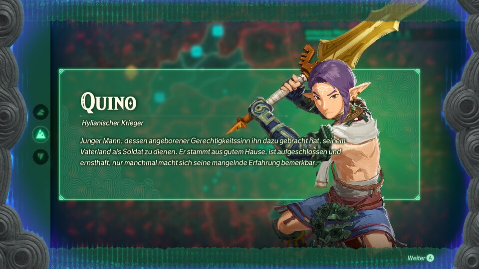 Hyrule Warriors: Chronik der Versiegelung hat noch mehr Hylianische Krieger, wie zum Beispiel Quino.