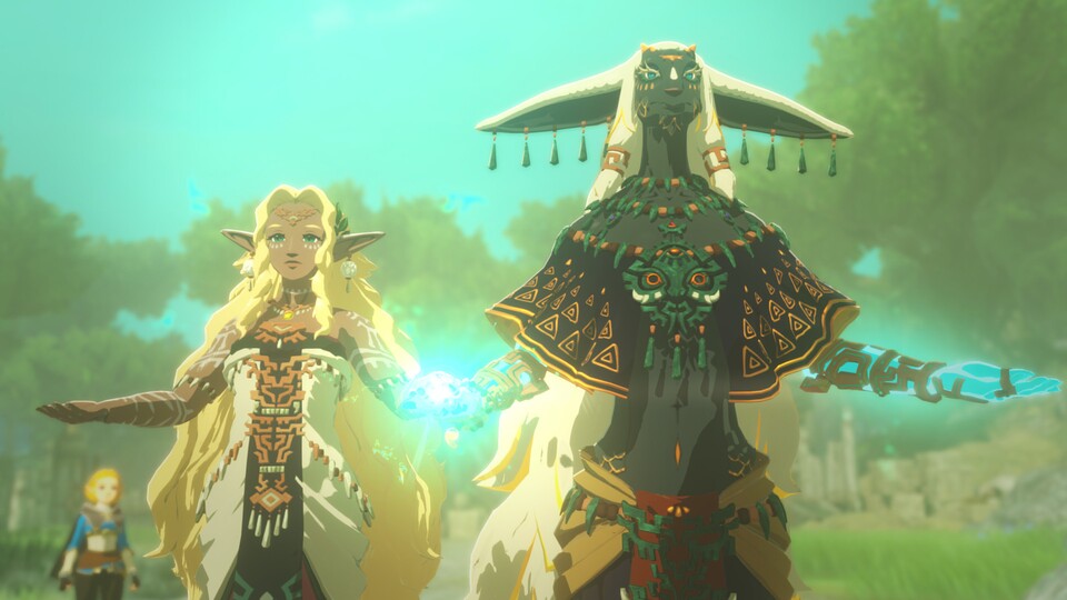 In Hyrule Warriors: Zeit der Versiegelung zieht Zelda gemeinsam mit den Sonau in die Schlacht.