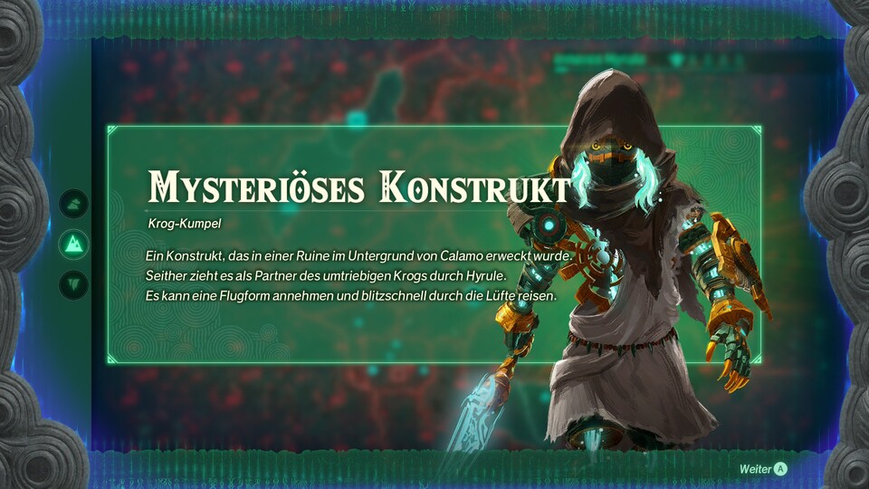 Hyrule Warriors: Chronik der Versiegelung hat zwar keinen spielbaren Link, aber das Konstrukt kann sogar mehr.