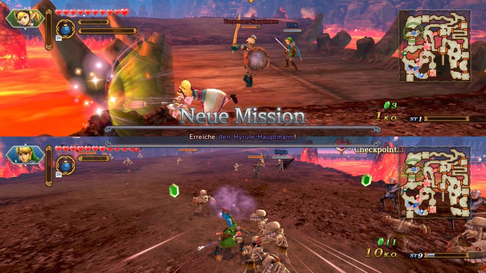 Jede Mission kann im Splitscreen mit einem zweiten Spieler gezockt werden. Dabei werden zwei Controller oder je zwei Joy-Con-Paare vorausgesetzt.