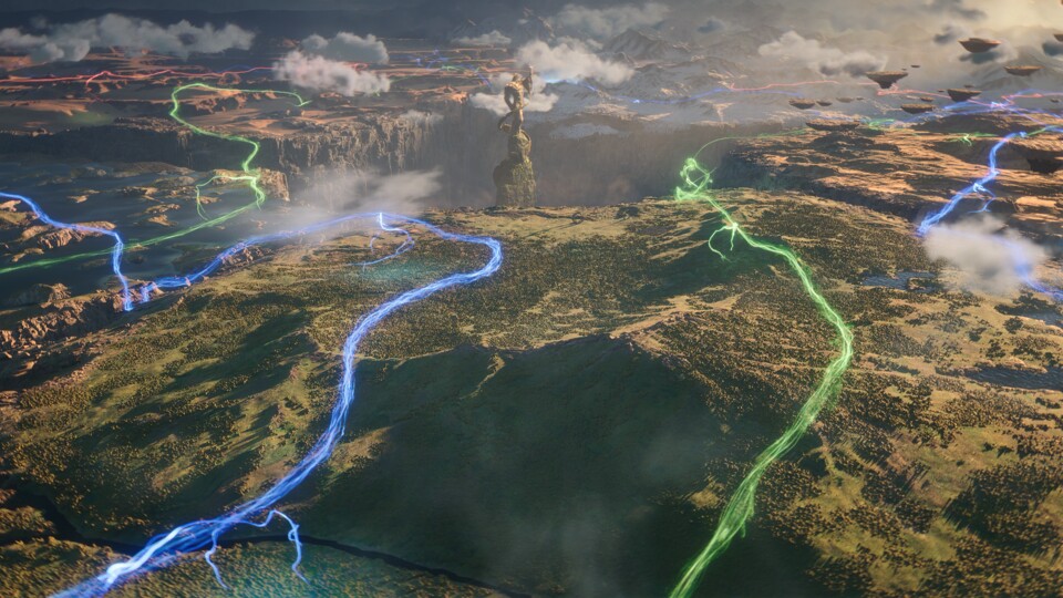 Seine Fantasy-Spielwelt setzt Immortals of Aveum eindrucksvoll in Szene.