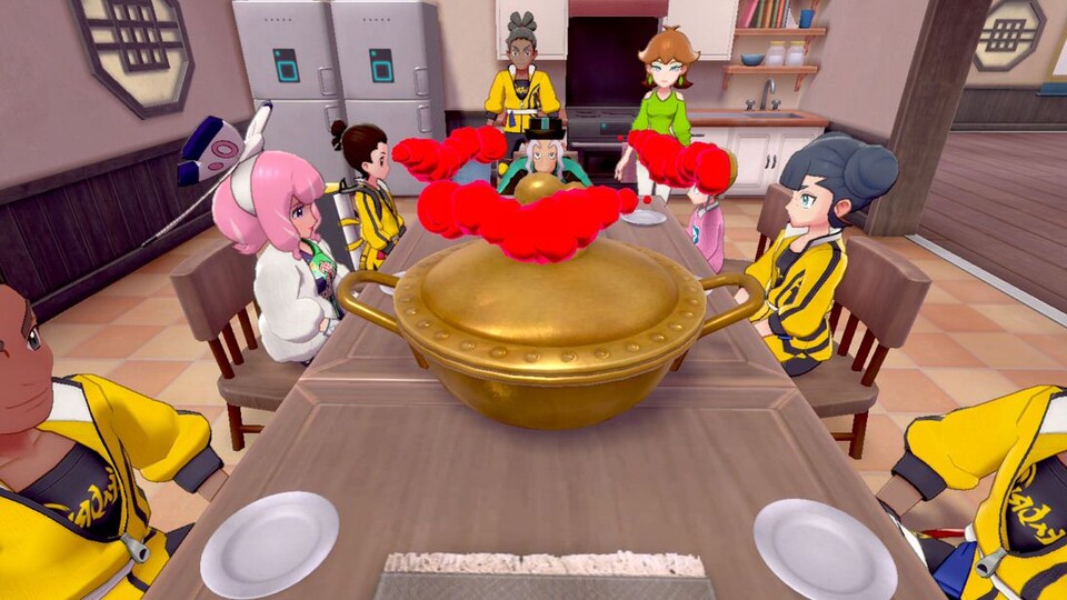 Pokémon Schwert und Schild führt mit der Insel der Rüstung-Erweiterung die Dyna-Suppe ein.