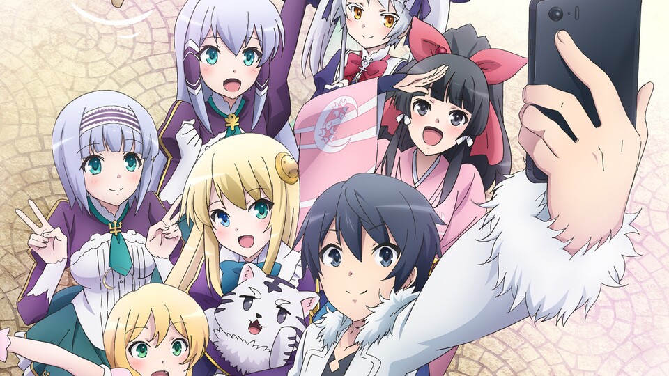 In Another World with My Smartphone ist nicht das Beste, was das Genre der Isekais zu bieten hat. (© Patora Fuyuhara, Kadokawa Shoten Production Reed, J. C. Staff)