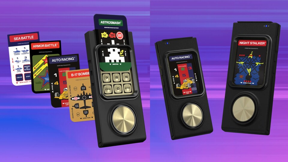 Für die beiden Intellivision Controller werden euch Overlays mit der Tastenbelegung der enthaltenen Spiele mitgeliefert.